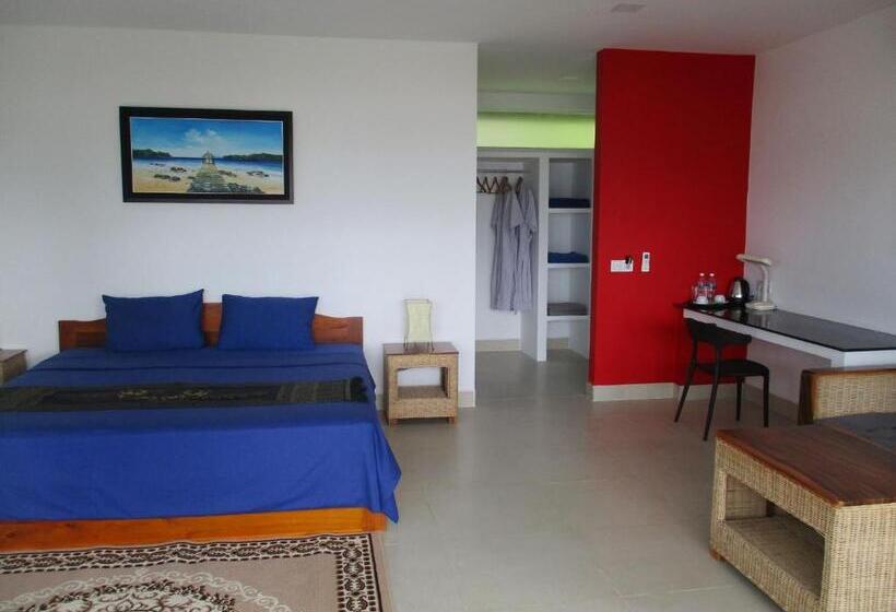 带花园景观和一个卧室的别墅, Saracen Bay Resort