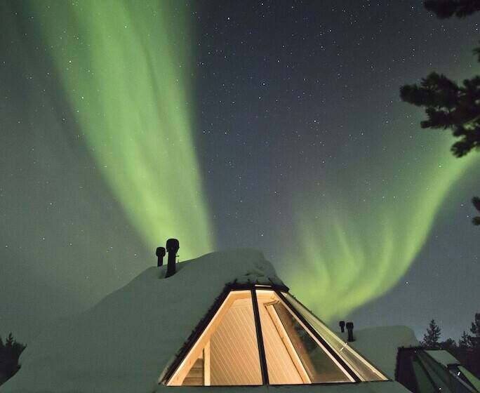 Хижина, Wilderness Hotel Muotka & Igloos