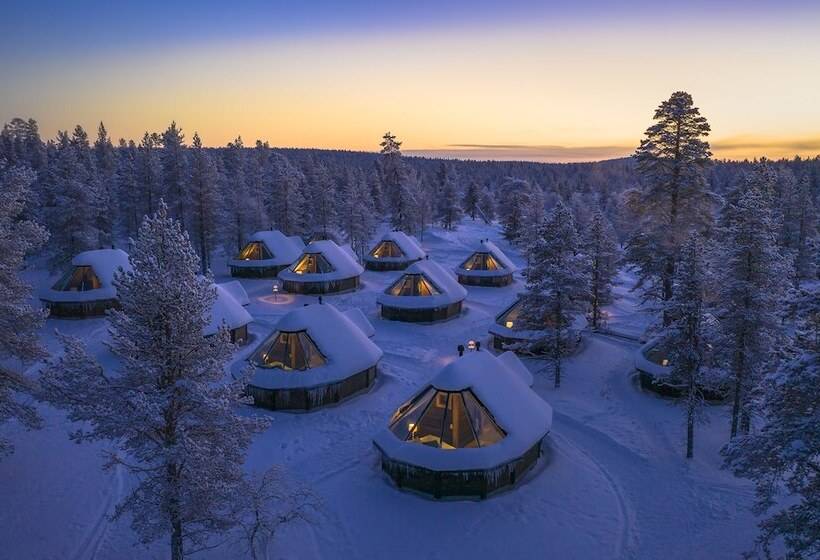 Хижина, Wilderness Hotel Muotka & Igloos