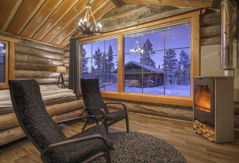 Хижина, Wilderness Hotel Muotka & Igloos