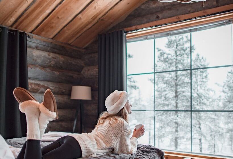 Хижина, Wilderness Hotel Muotka & Igloos