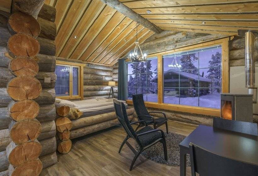 Хижина, Wilderness Hotel Muotka & Igloos