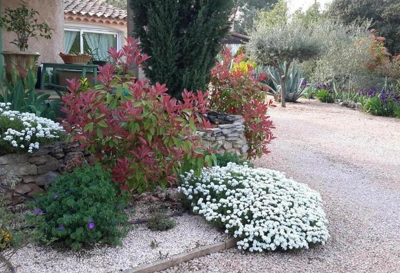 غرفة قياسية مطلّة علي الحديقة, Villa Chrisama Flayosc