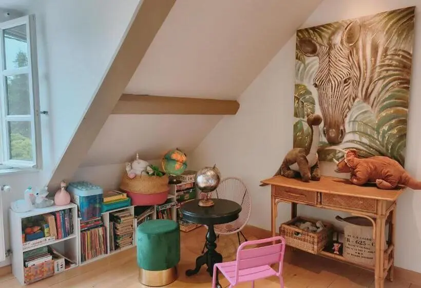 スイート(家族用), Suite Familiale Le Logis Des Ptits Lynx
