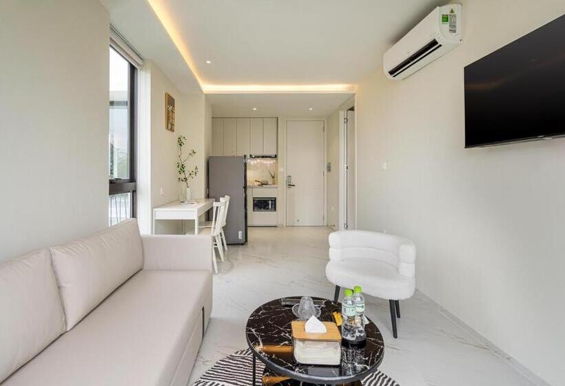 آپارتمان 1 خوابه با بالکن, Vista   Phu My Hung