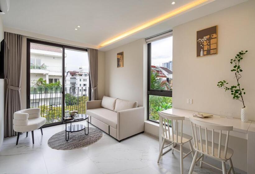 آپارتمان 1 خوابه با بالکن, Vista   Phu My Hung