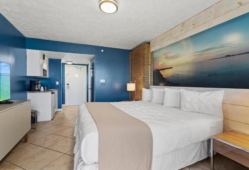 スタンダードスタジオ, Ocean View Hotel Room With Balcony  King Bed #17