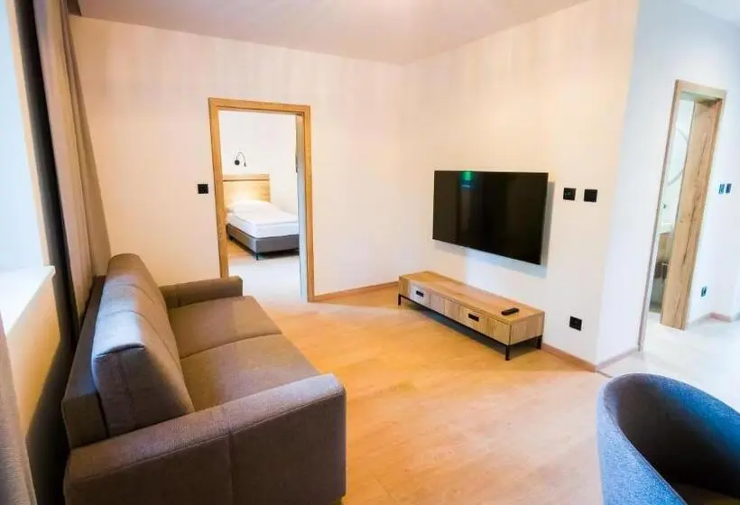 テラス付き1ベッドルームアパートメント, Púšť Rekreačné Stredisko