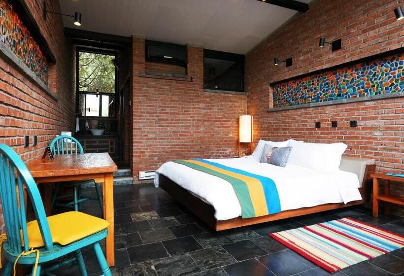 프리미엄 룸, Brickyard Retreat At Mutianyu Great Wall