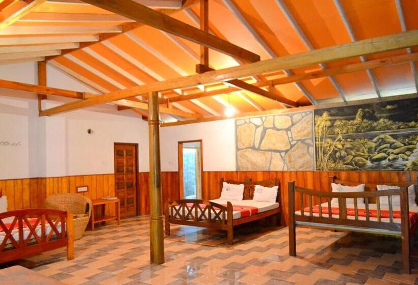 غرفة عائلية مطلّة علي الحديقة, Green Valley Holiday Resort