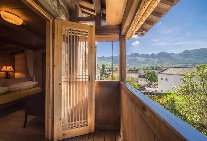 Villa 1 Makuuhuone Puutarhanäkymä, Imperial Guard Boutique Hotel御前侍卫艺术精品酒店