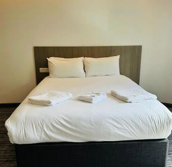 キングサイズベッドのデラックスルーム, My Motel Glasgow Airport
