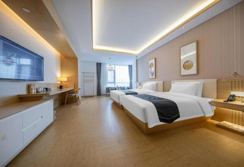 デラックストリプルルーム, Jianguo Hidden Hotel Shijiazhuang Zhengding Ancient City