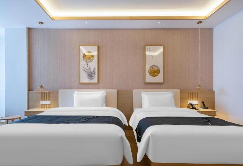 デラックストリプルルーム, Jianguo Hidden Hotel Shijiazhuang Zhengding Ancient City