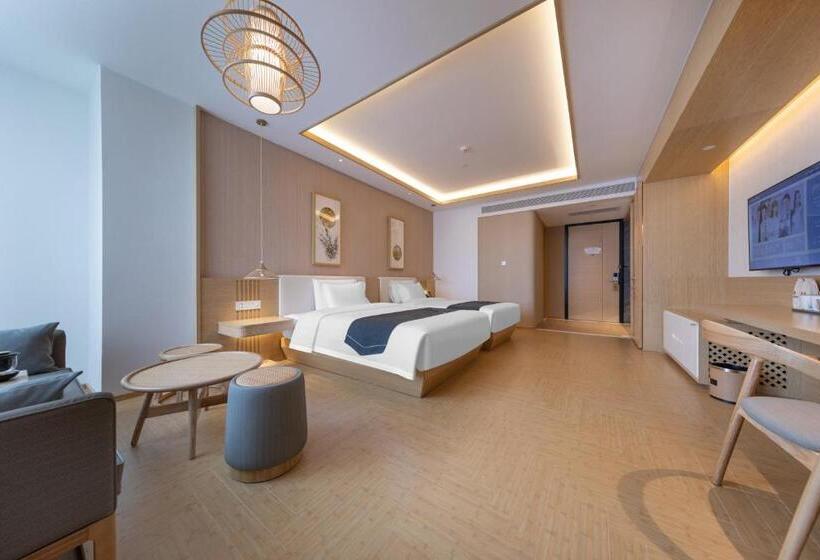 Трехместный Номер Deluxe, Jianguo Hidden Hotel Shijiazhuang Zhengding Ancient City