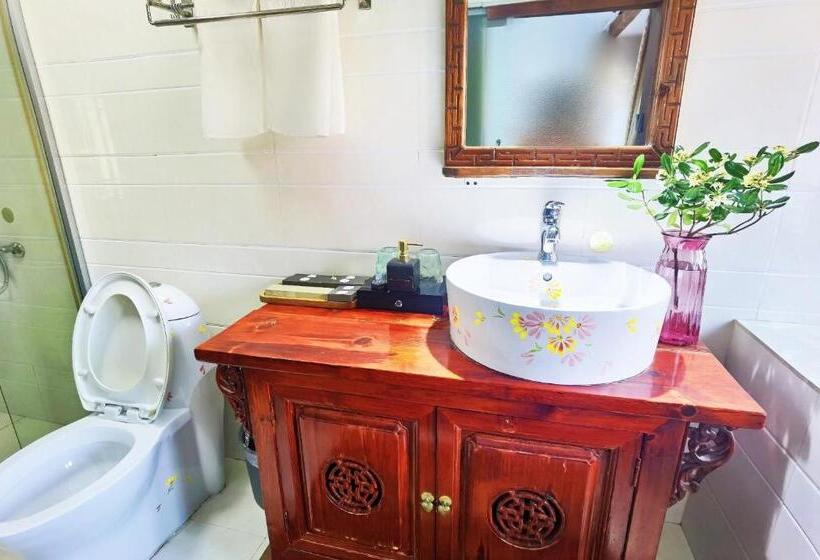 חדר סטנדרט עם טרסה, 原乡文苑客栈