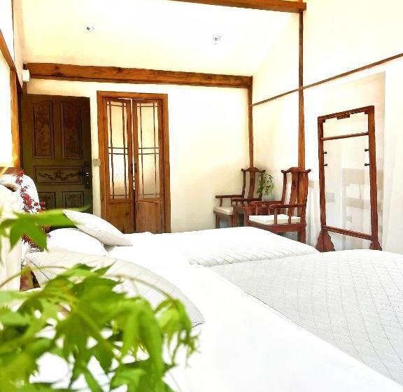 חדר דלוקס לשלושה, 原乡文苑客栈