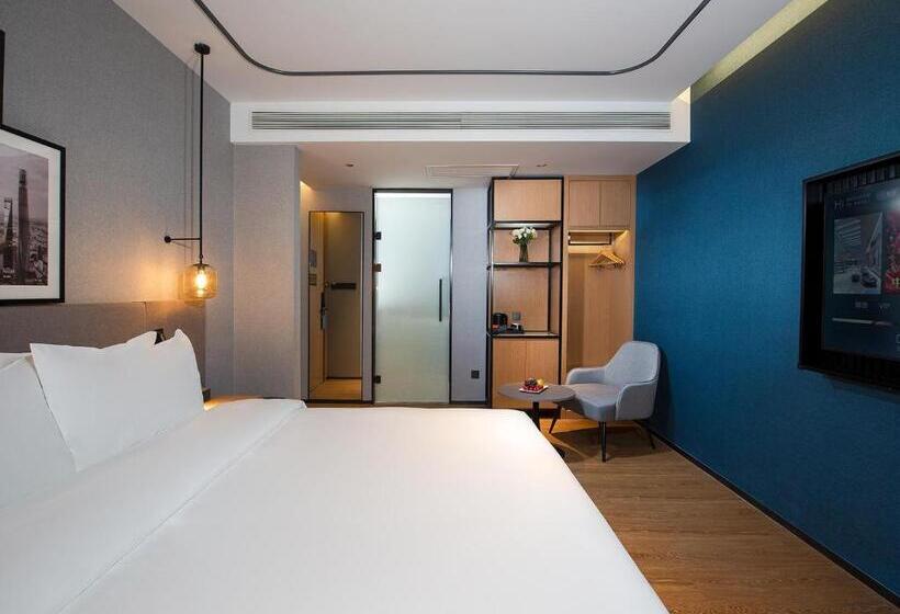 Standart Oda, Country Inn & Suite By Radisson, Tianjin Wuqing Development Zone Wanda Plaza