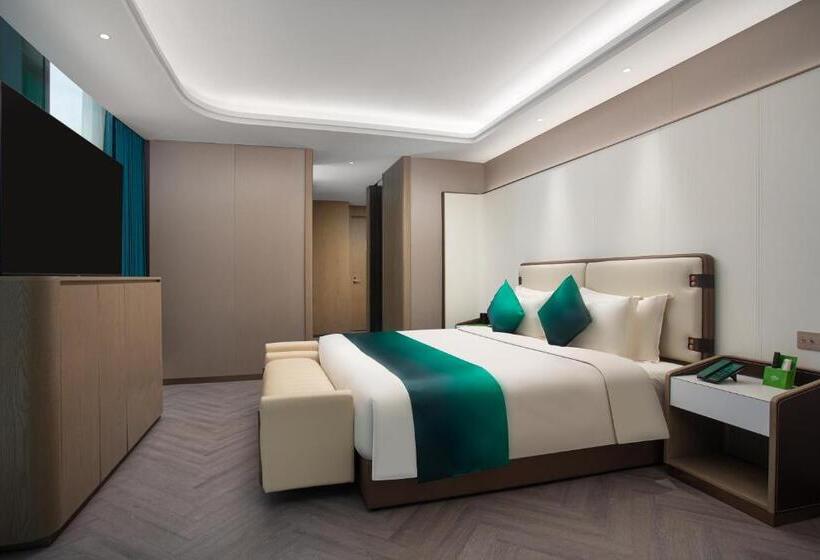 이그제큐티브 룸 킹사이즈 침대, Wingate By Wyndham Urumqi Railway Station