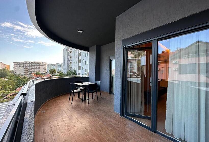 شقة غرفة نوم واحدة مطلة على المدينة, Aral Apartments   Shengjin City Gate