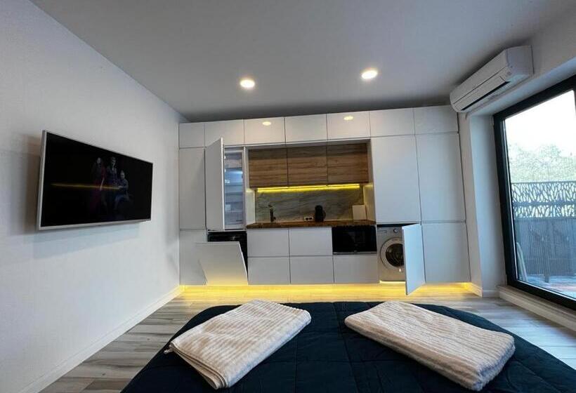 1階の1ベッドルームアパートメント, Blitz Studio Bel Air Apartments Luxury And More