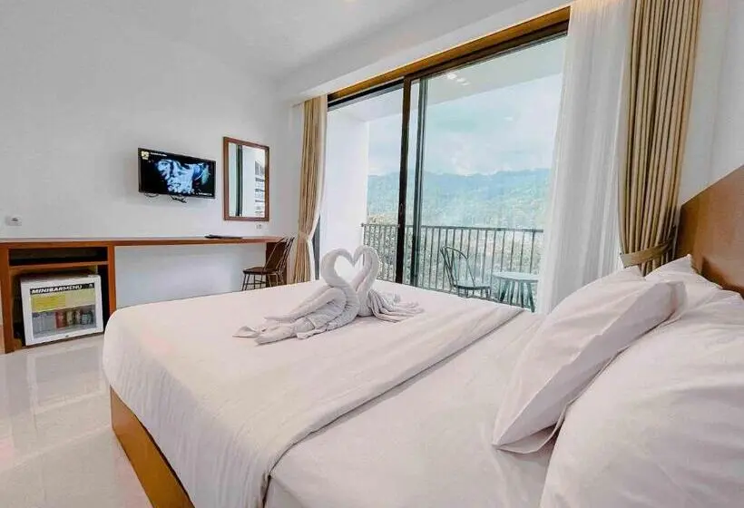 Habitació Estàndard amb Balconada, Ariandri Puncak