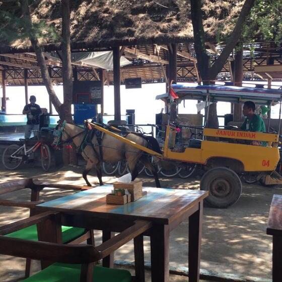 Трехместный Номер Deluxe Вид на Море, Gili Turtle Beach Resort