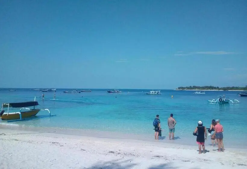 Standard-bungalow, Gili Turtle Beach Resort