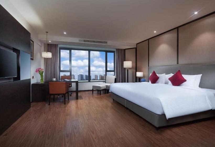 스탠다드 룸 킹사이즈 침대, Ramada Shanghai Songjiang