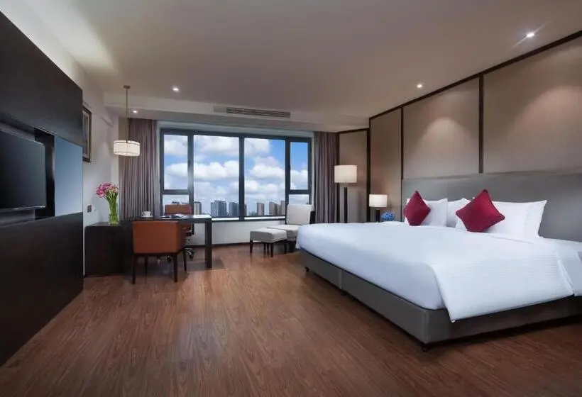 Deluxe-huone King-vuode, Ramada Shanghai Songjiang