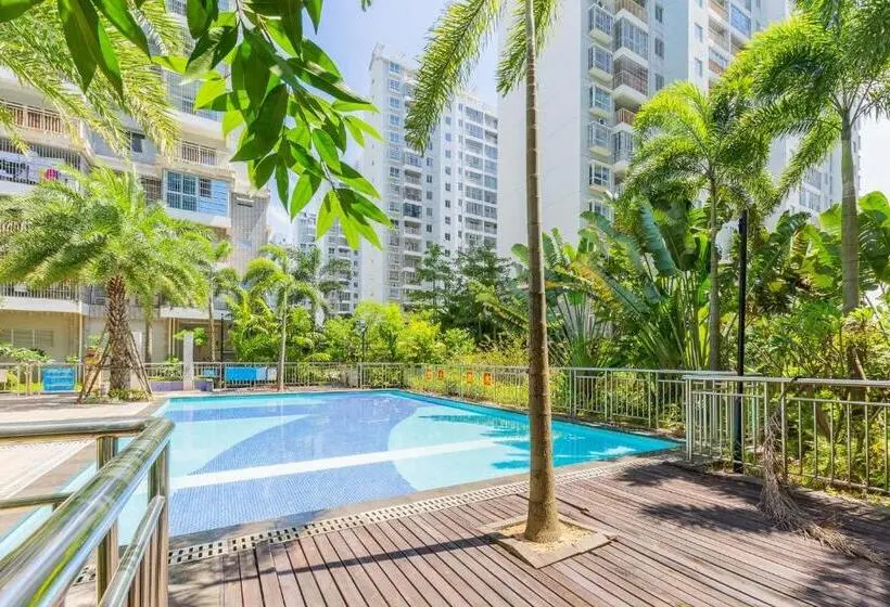 １ベッドルームアパートメント, Haikou Qiongshan.haihangcheng