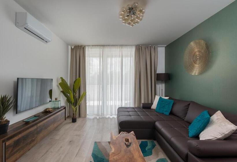 Апартаменты 1 Спальня, Sunset Resort Lakeside Apartment