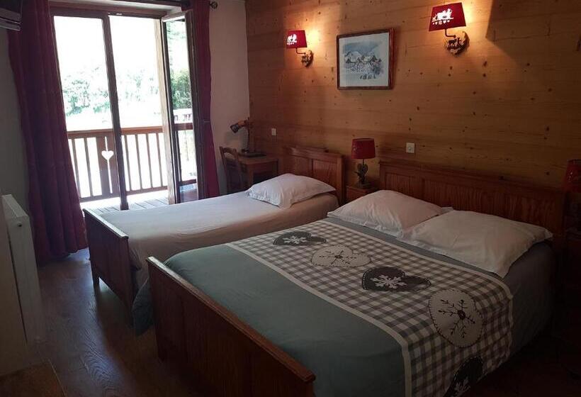 Номер Стандарт Трехместный, Hôtel La Vanoise