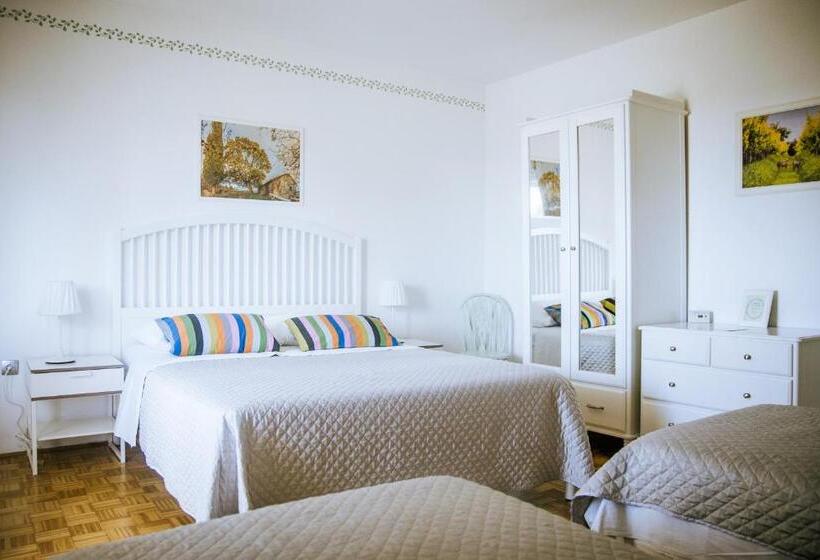 اتاق استاندارد چهار تخته با چشم‌انداز دریا, Guesthouse Green Istria