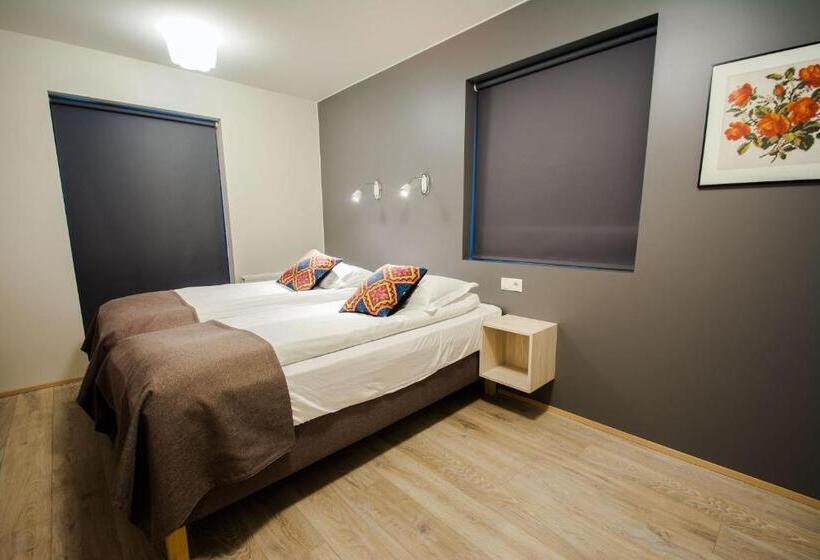 اتاق استاندارد با سرویس بهداشتی مشترک, Brekkugerdi Guesthouse