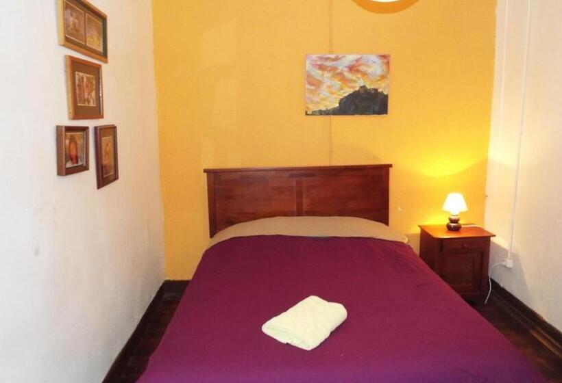 스탠다드 싱글 룸 공동욕실, Hostal Casa Verde Limón