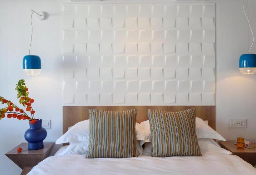 Номер Deluxe Внутренний, Myconian Korali Relais & Chateaux