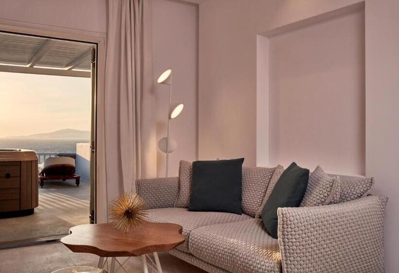 סוויטת ג'וניור, Myconian Korali Relais & Chateaux