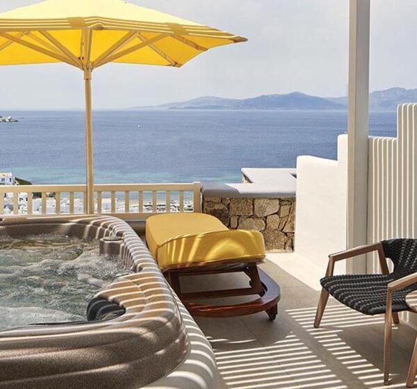 סוויטת ג'וניור, Myconian Korali Relais & Chateaux