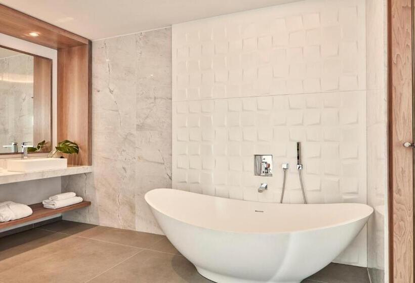 Полулюкс Одноместный с Террасой, Myconian Korali Relais & Chateaux