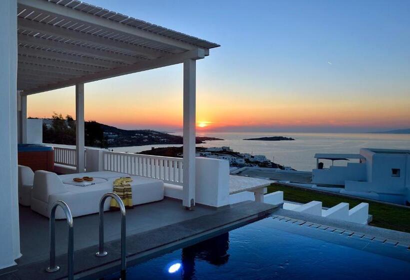 סוויטת ג'וניור פרמיום, Myconian Korali Relais & Chateaux