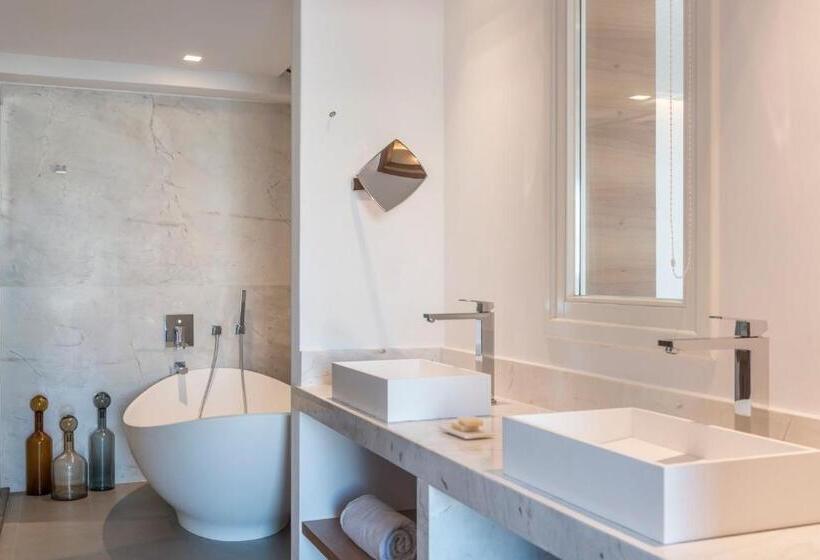 סוויטת ג'וניור פרמיום, Myconian Korali Relais & Chateaux