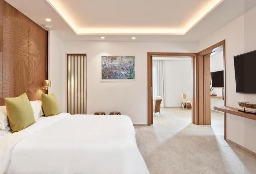 סוויטת 2 חדרי שינה, Myconian Korali Relais & Chateaux