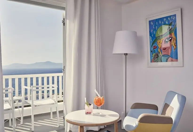 Premium-huone Merinäkymä, Myconian Korali Relais & Chateaux