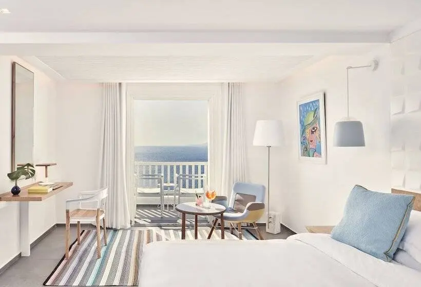 Premium-huone Merinäkymä, Myconian Korali Relais & Chateaux