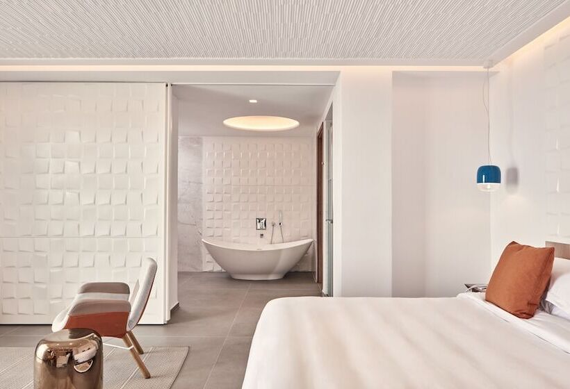 סוויטת ג'וניור, Myconian Korali Relais & Chateaux