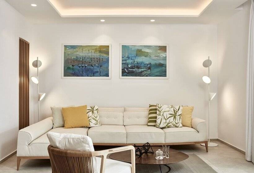 סוויטת 2 חדרי שינה, Myconian Korali Relais & Chateaux