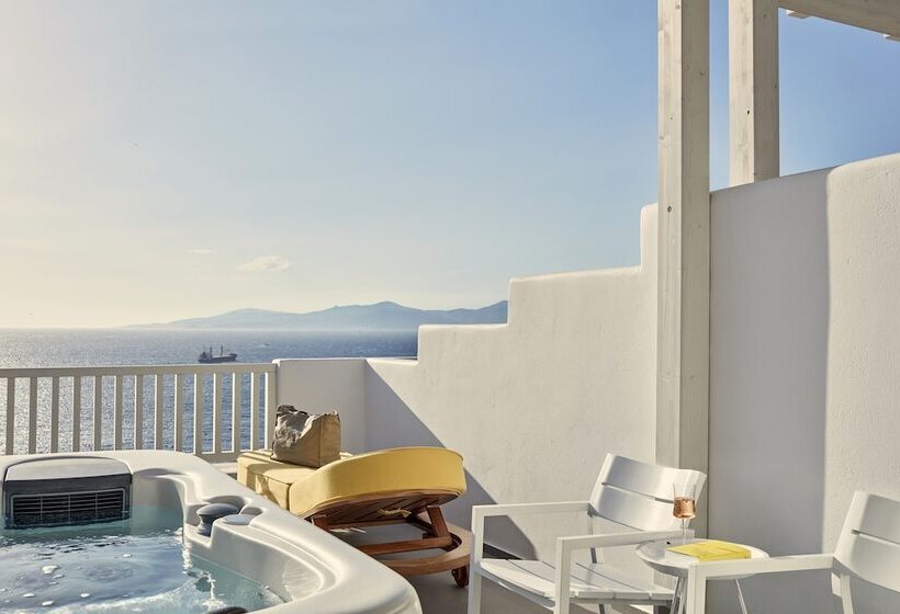 オーシャンビュースーペリアールーム, Myconian Korali Relais & Chateaux