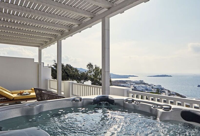 סוויטת ג'וניור, Myconian Korali Relais & Chateaux