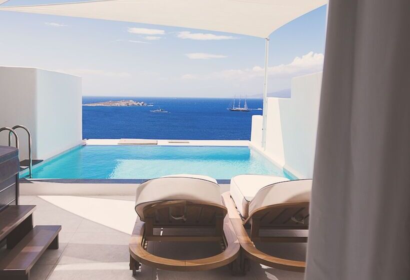 סוויטת 2 חדרי שינה, Myconian Korali Relais & Chateaux